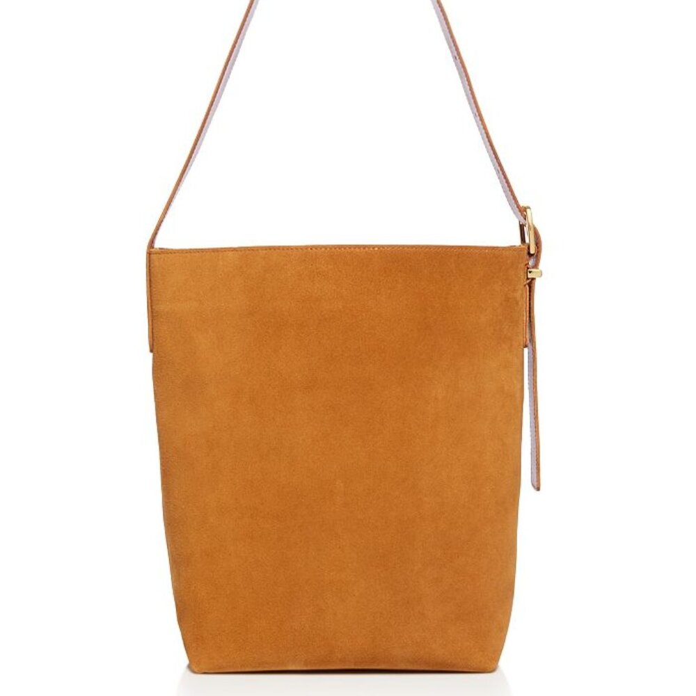 NWT Madewell Essentials Suede Bucket Bag - Desert Camel